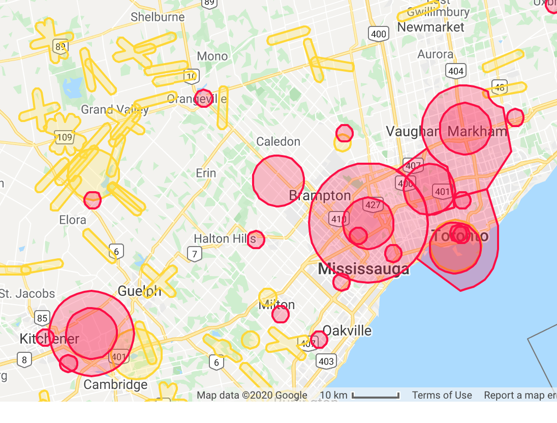 National Research Council of Canada Drone Mapping Tool, image source: https://nrc.canada.ca/en/drone-tool/